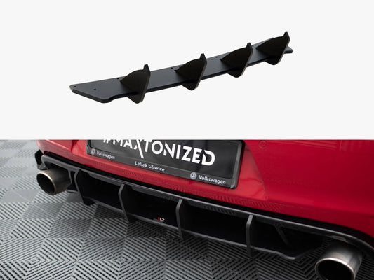 Maxton Design Street PRO Rear Diffuser V.2 VW Golf GTI Mk6