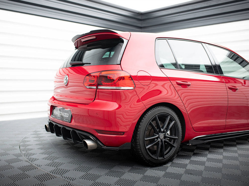 Maxton Design Street PRO Rear Diffuser V.2 VW Golf GTI Mk6