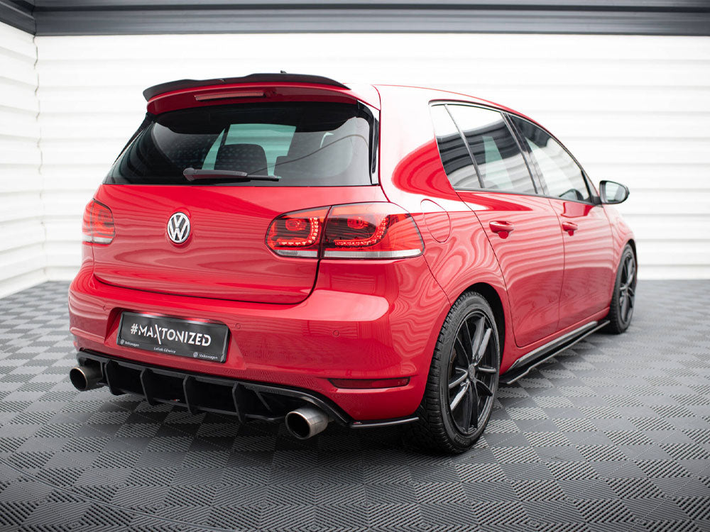 Maxton Design Street PRO Rear Side Splitters VW Golf GTI Mk6