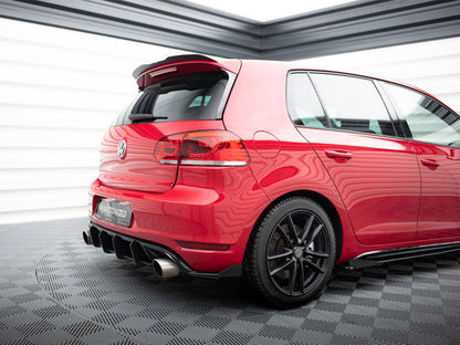 Maxton Design Street PRO Rear Side Splitters + Flaps VW Golf GTI Mk6