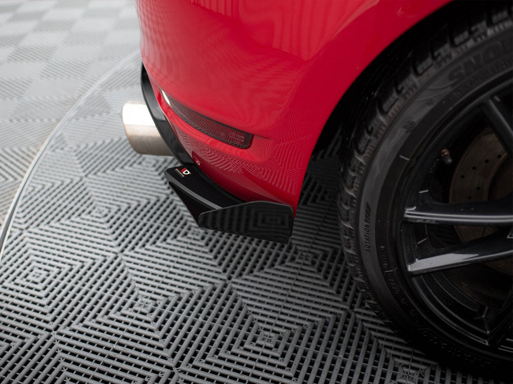 Maxton Design Street PRO Rear Side Splitters + Flaps VW Golf GTI Mk6