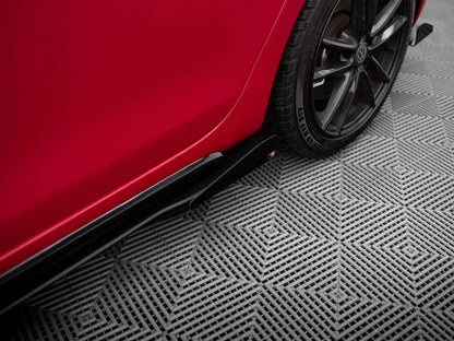 Maxton Design Street PRO Side Skirts Diffusers + Flaps VW Golf GTI Mk6