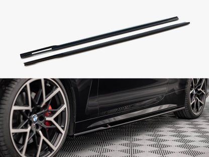 Maxton Design Side Skirts Diffusers V.1 BMW 4 M-Pack / M440i G22 / G23 / G22 Facelift / G23 Facelift