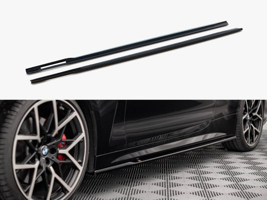 Maxton Design Side Skirts Diffusers V.1 BMW 4 M-Pack / M440i G22 / G23 / G22 Facelift / G23 Facelift