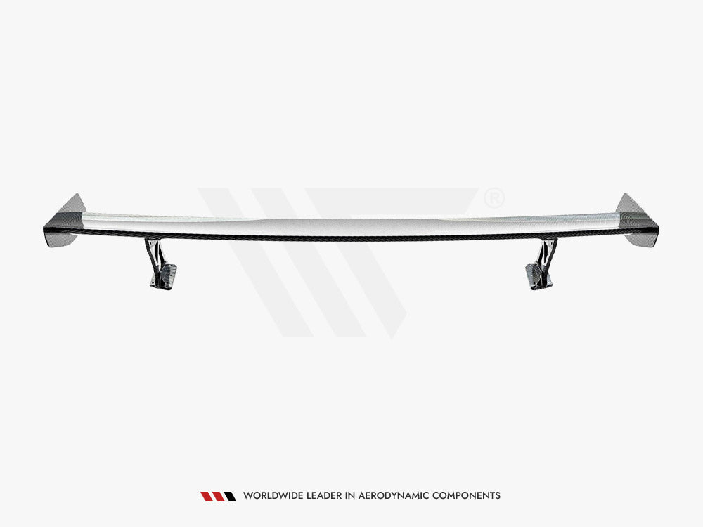 Maxton Design Carbon Spoiler With External Brackets Uprights BMW M2 F87