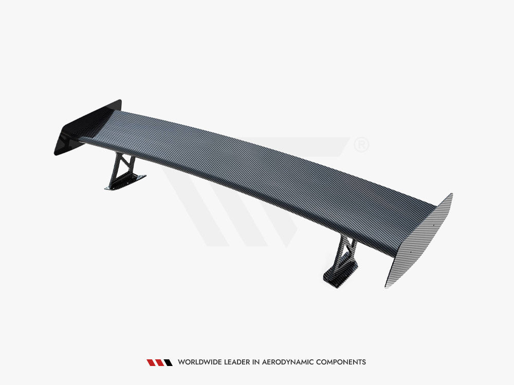 Maxton Design Carbon Spoiler With External Brackets Uprights + LED BMW M2 F87