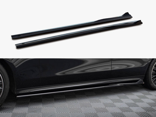 Maxton Design Side Skirts Diffusers Mercedes-Benz E AMG-Line W214