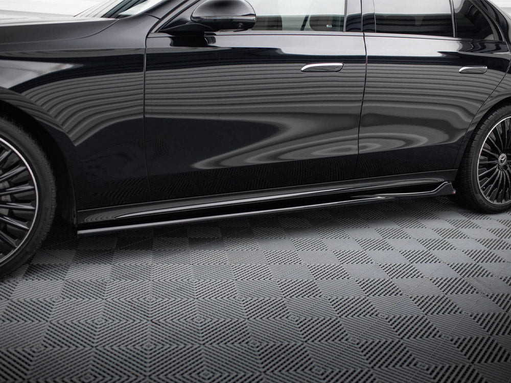 Maxton Design Side Skirts Diffusers Mercedes-Benz E AMG-Line W214