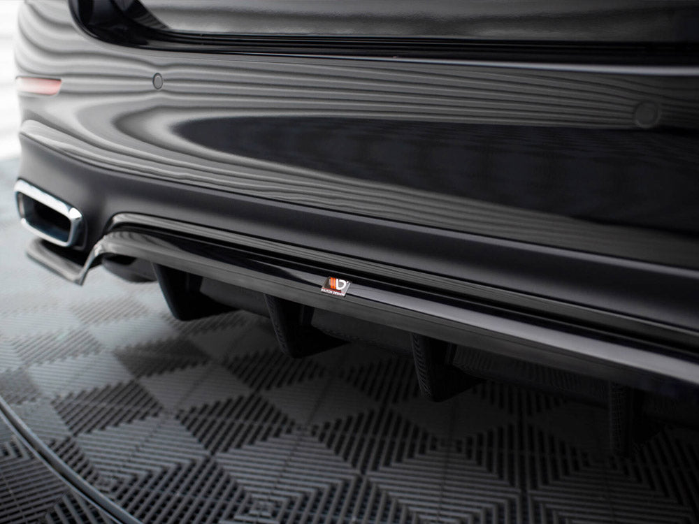 Maxton Design Rear Splitter (Vertical Bars) Mercedes-Benz E AMG-Line W214