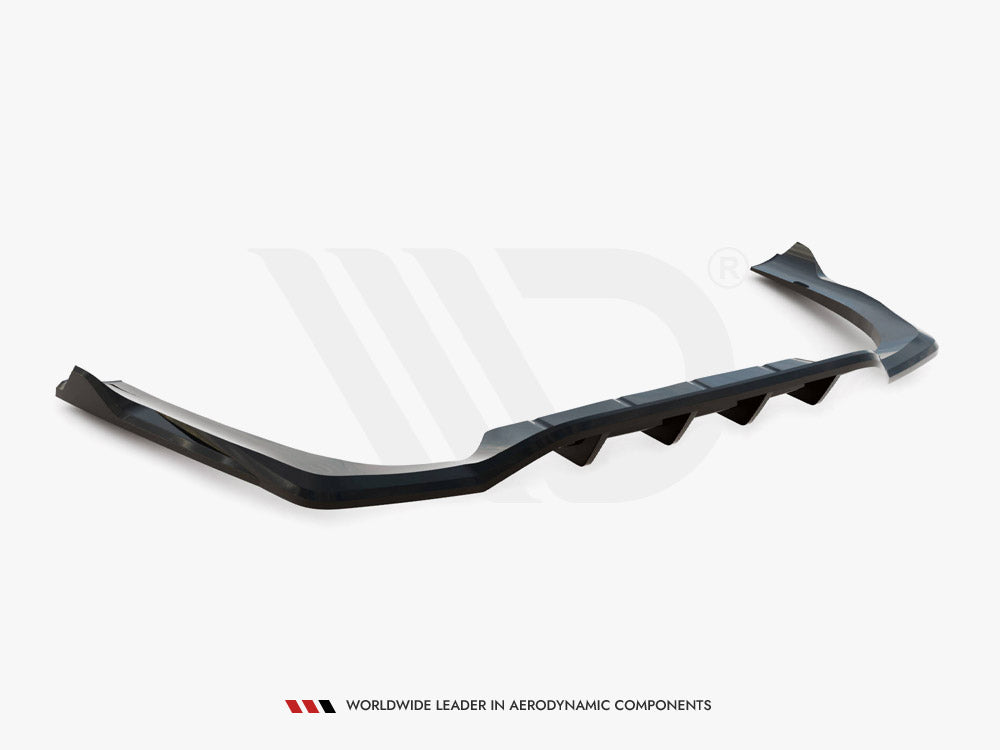 Maxton Design Rear Splitter (Vertical Bars) Mercedes-Benz E AMG-Line W214