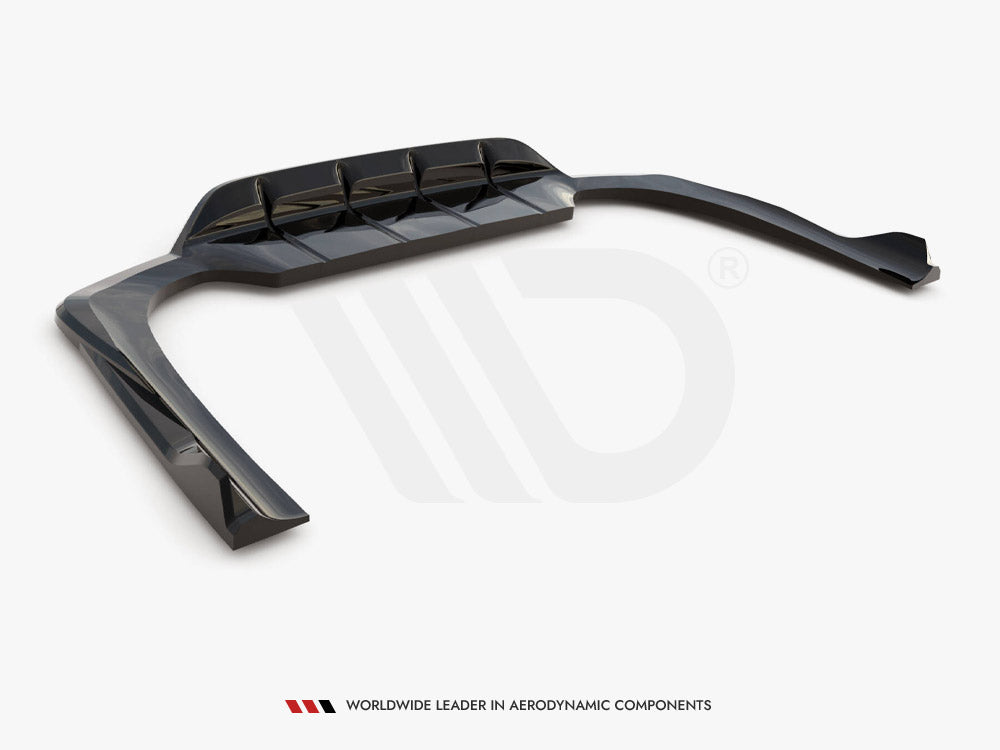 Maxton Design Rear Splitter (Vertical Bars) Mercedes-Benz E AMG-Line W214