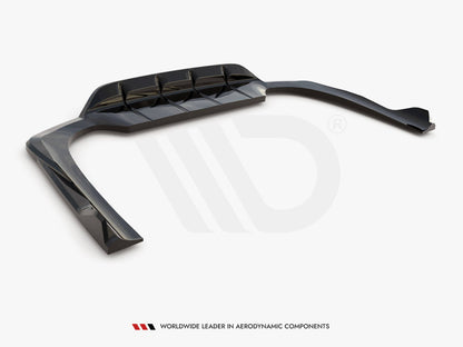 Maxton Design Rear Splitter (Vertical Bars) Mercedes-Benz E AMG-Line W214