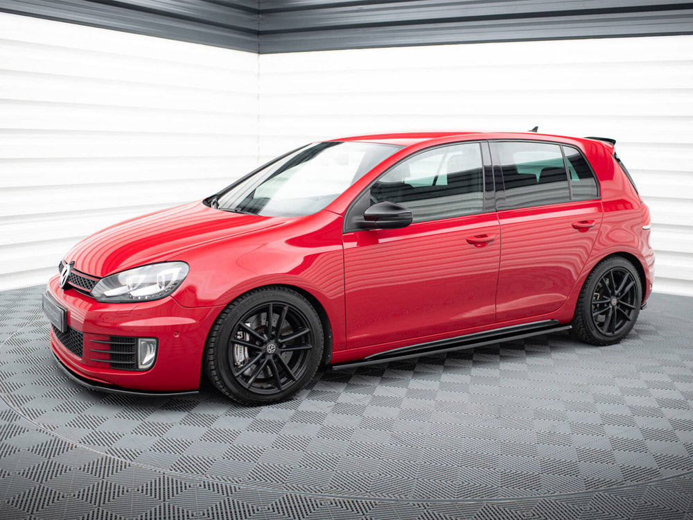 Maxton Design Side Skirts Diffusers VW Golf Mk6 GTI / GTD