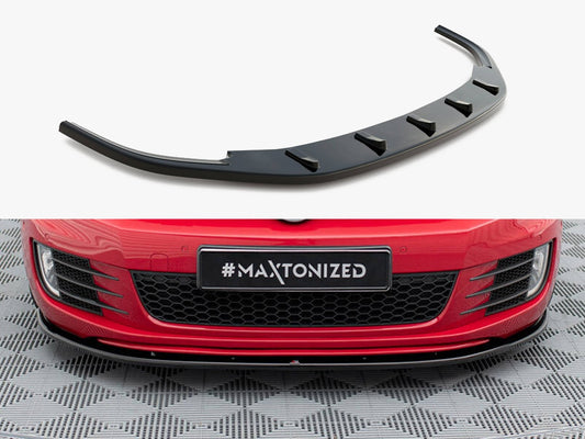 Maxton Design Front Splitter V.2 VW Golf Mk6 GTI