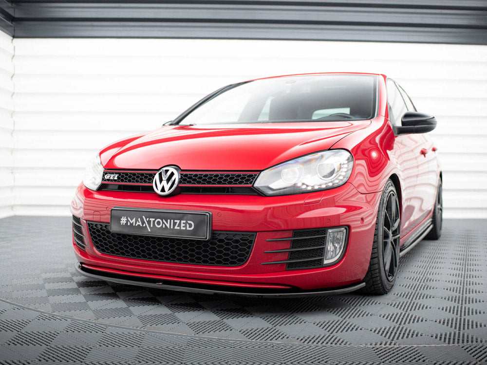 Maxton Design Front Splitter V.2 VW Golf Mk6 GTI