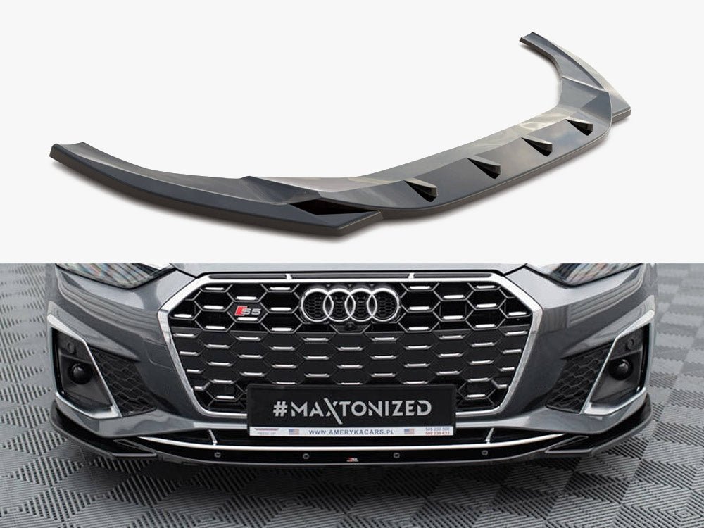 Maxton Design Front Splitter V.1 Audi S5 / A5 S-Line F5 Facelift