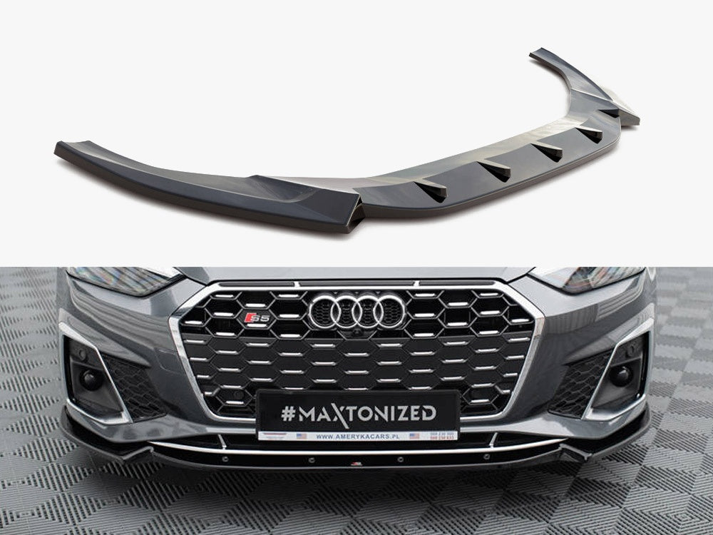 Maxton Design Front Splitter V.2 Audi S5 / A5 S-Line F5 Facelift