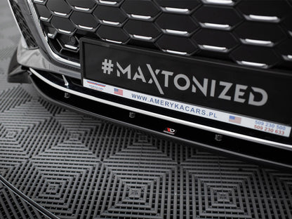 Maxton Design Front Splitter V.2 Audi S5 / A5 S-Line F5 Facelift