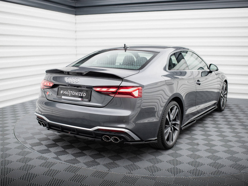 Maxton Design Central Rear Splitter S5 Sportback / Coupe F5 Facelift
