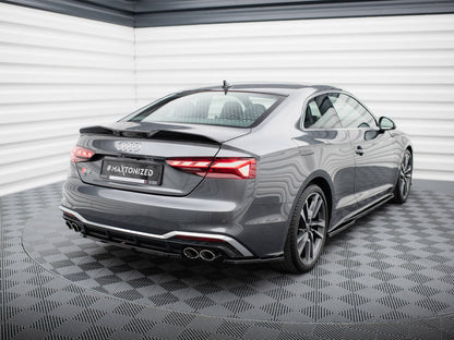 Maxton Design Rear Side Splitters Audi S5 Sportback / Coupe F5 Facelift