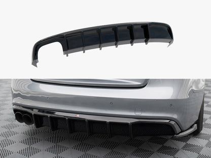 Maxton Design Rear Valance Audi A5 S-Line Coupe / Sportback / Cabrio 8T Facelift (Single side dual exhaust version)