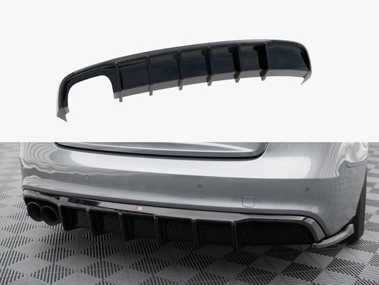 Maxton Design Rear Valance Audi A5 S-Line Coupe / Sportback / Cabrio 8T Facelift (Single side dual exhaust version)