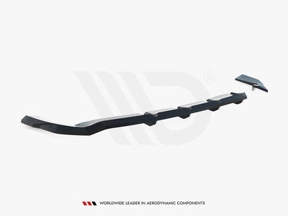 Maxton Design Central Rear Splitter (Vertical Bars) Hyundai Tucson N-Line Mk4