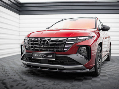 Maxton Design Front Splitter V.1 Hyundai Tucson N-Line Mk4