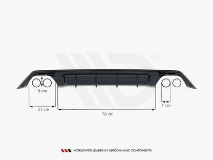 Maxton Design Rear Valance V.2 Ford Focus Hatchabck ST-Line Mk4