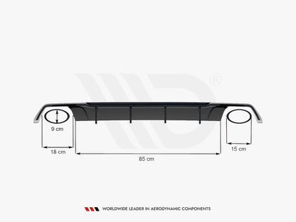 Maxton Design Rear Valance V.2 Seat Leon Mk3.5 Cupra Estate