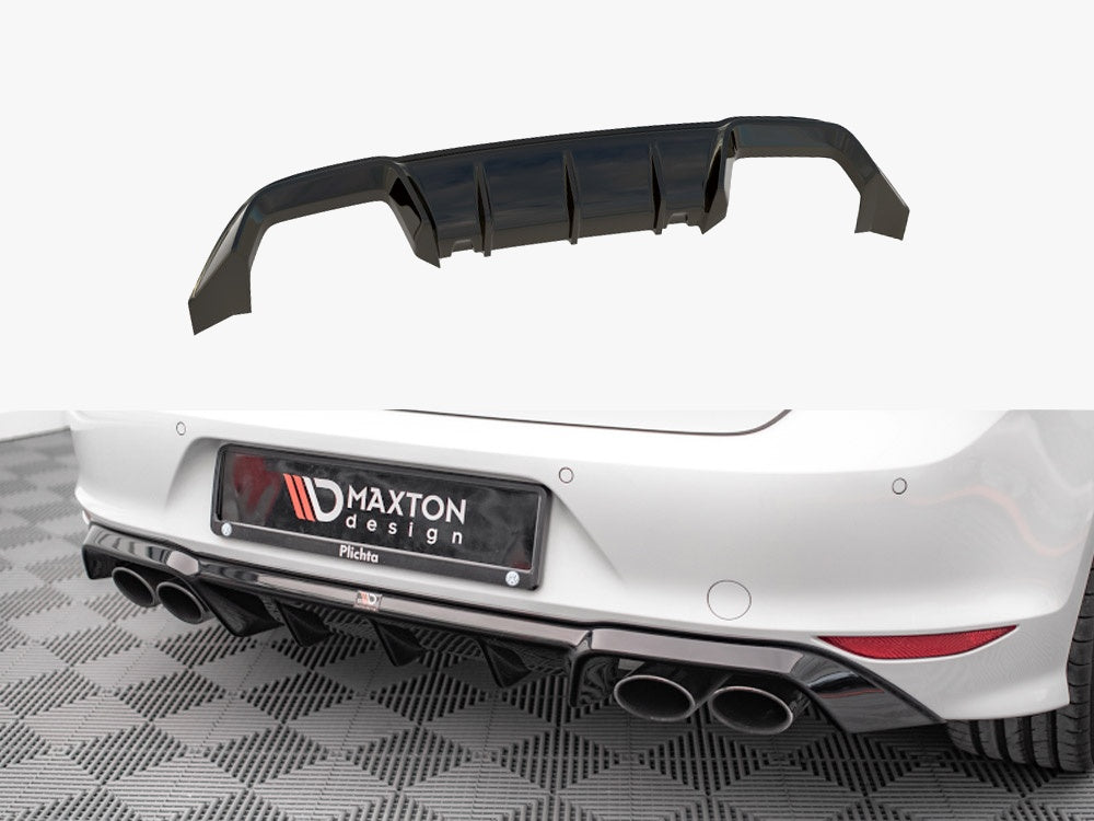 Maxton Design Rear Valance VW Golf R Mk7