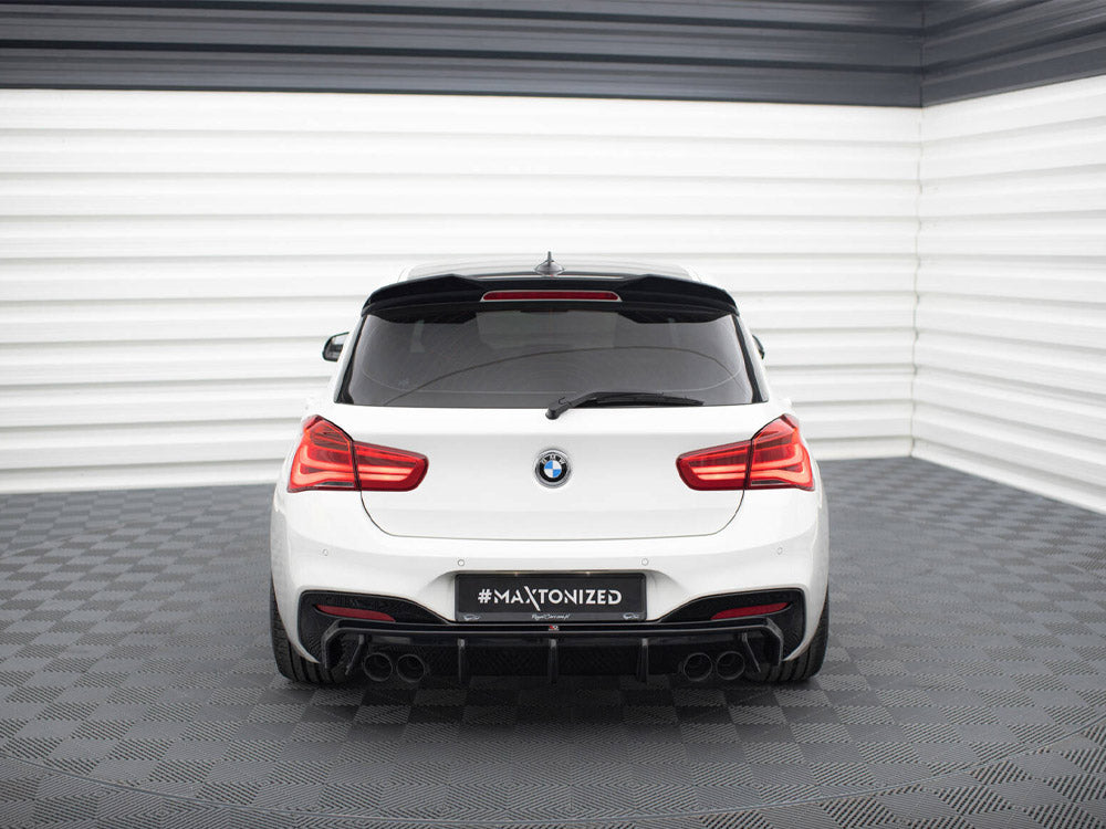 Maxton Design Rear Valance V.3 BMW 1 M-Pack / M140i F20 Facelift (Version with dual exhausts on both sides)