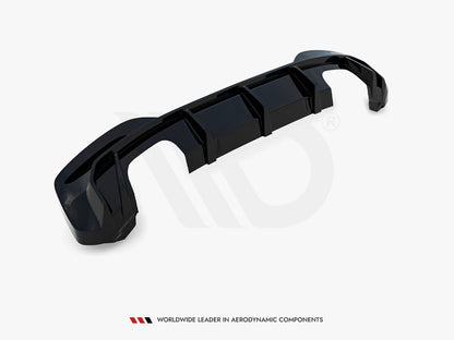 Maxton Design Rear Valance V.3 BMW 1 M-Pack / M140i F20 Facelift (Version with dual exhausts on both sides)