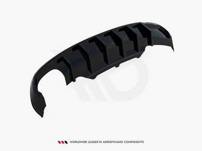 Maxton Design Rear Valance Audi S5 / A5 S-Line Coupe / Cabrio 8T (Single side dual exhaust version)