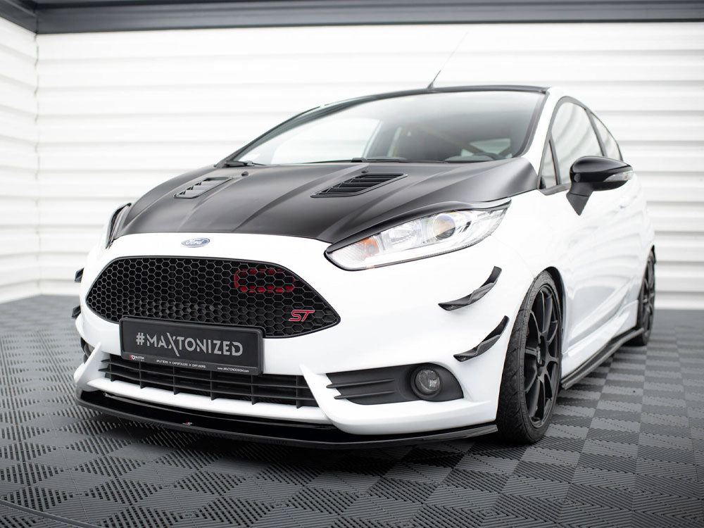 Maxton Design Front Splitter V.2 Fiesta Mk7 ST Facelift (2013-2017)