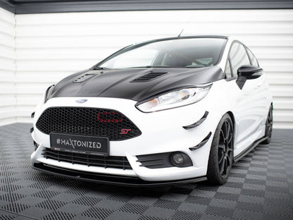 Maxton Design Front Splitter V.2 Fiesta Mk7 ST Facelift (2013-2017)