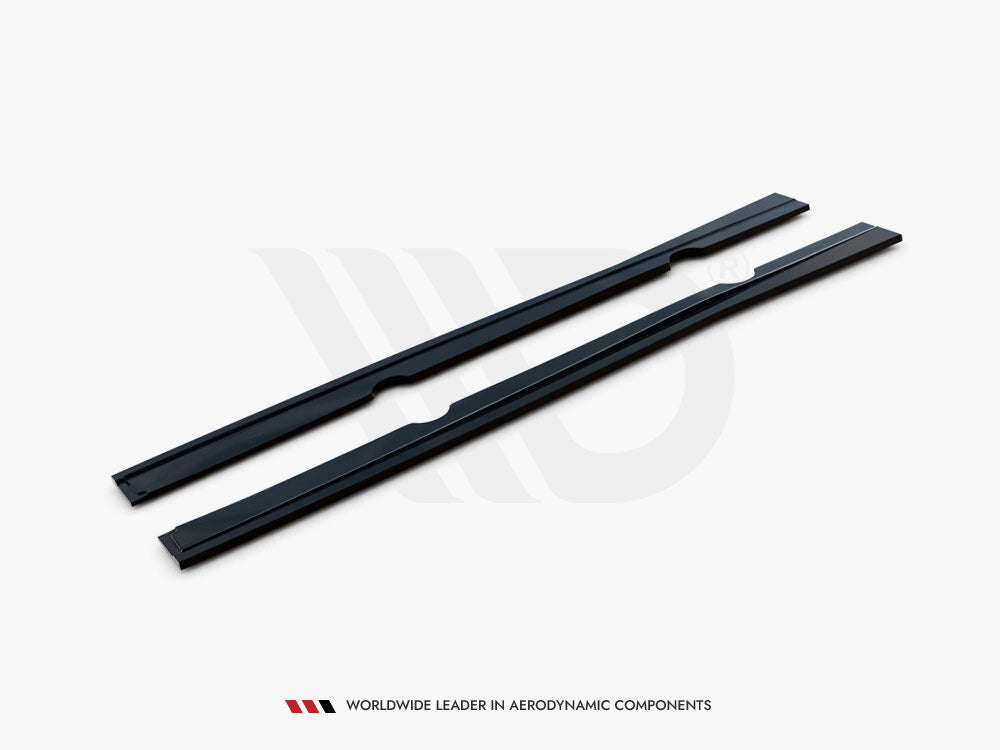 Maxton Design Side Skirts Diffusers Ford Fiesta Mk7 Facelift ST / Zetec S