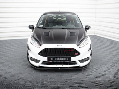 Maxton Design Front Splitter V.1 Ford Fiesta ST Mk7 FL