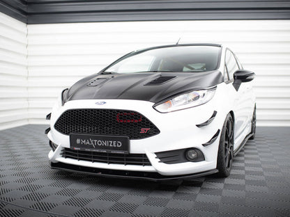 Maxton Design Front Splitter V.1 Ford Fiesta ST Mk7 FL