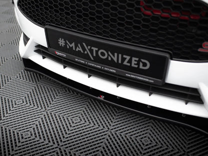 Maxton Design Front Splitter V.1 Ford Fiesta ST Mk7 FL
