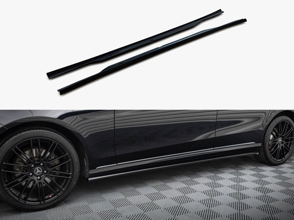 Maxton Design Side Skirts Diffusers Mercedes-Benz E W212 Facelift