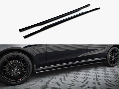 Maxton Design Side Skirts Diffusers Mercedes-Benz E W212 Facelift