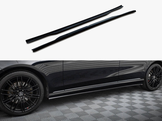 Maxton Design Side Skirts Diffusers Mercedes-Benz E W212 Facelift