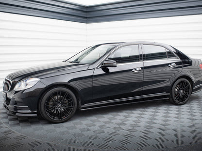 Maxton Design Side Skirts Diffusers Mercedes-Benz E W212 Facelift