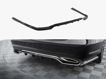 Maxton Design Rear Splitter (Vertical Bars) Mercedes-Benz E W212 Facelift