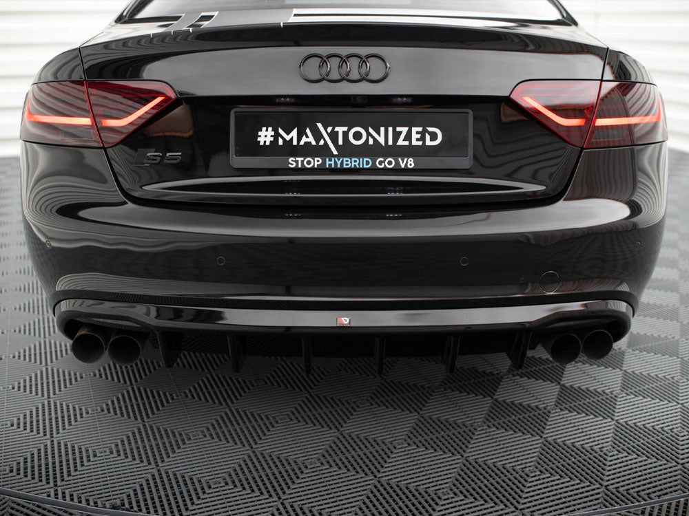 Maxton Design Rear Valance Audi S5 / A5 S-Line Coupe / Cabrio 8T