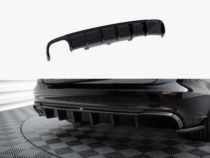 Maxton Design Rear Valance Audi A6 Avant C7 (Single side dual exhaust version)