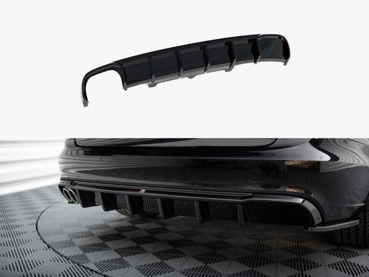 Maxton Design Rear Valance Audi A6 Avant C7 (Single side dual exhaust version)