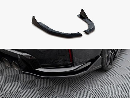 Maxton Design Rear Side Splitters V.4 CSL Look BMW M3 G80