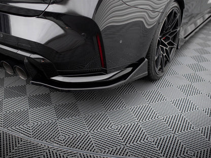 Maxton Design Rear Side Splitters V.4 CSL Look BMW M3 G80